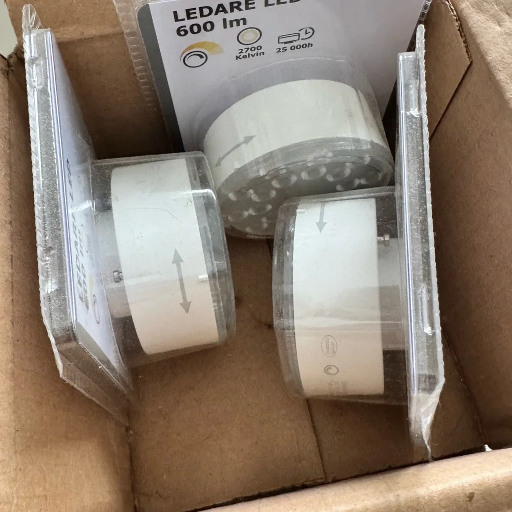 IKEA LEDARE LED Light Bulb - White set of 3